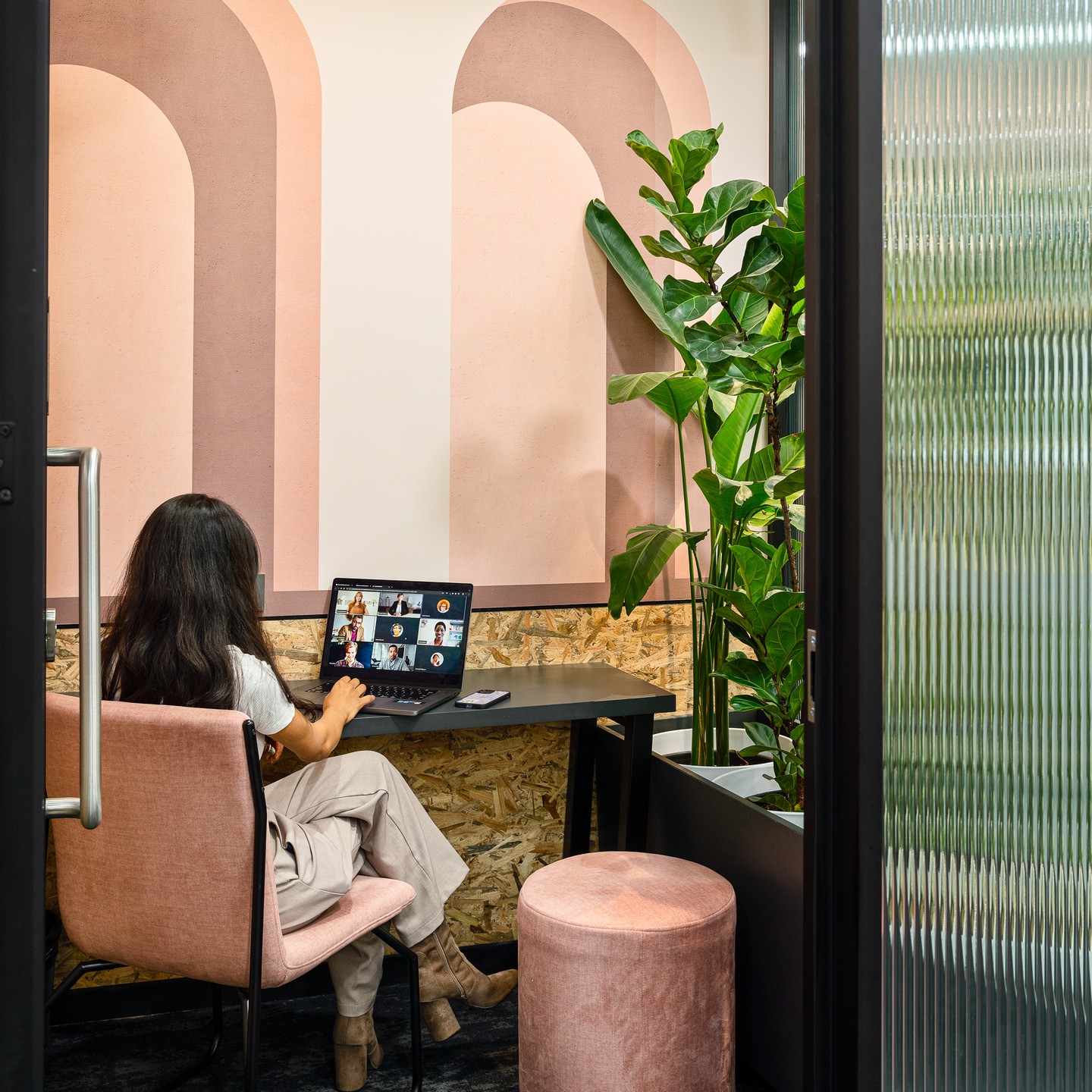 Female professional in office environment
